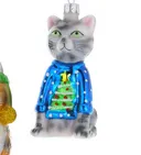 Festive Kitty Ornament