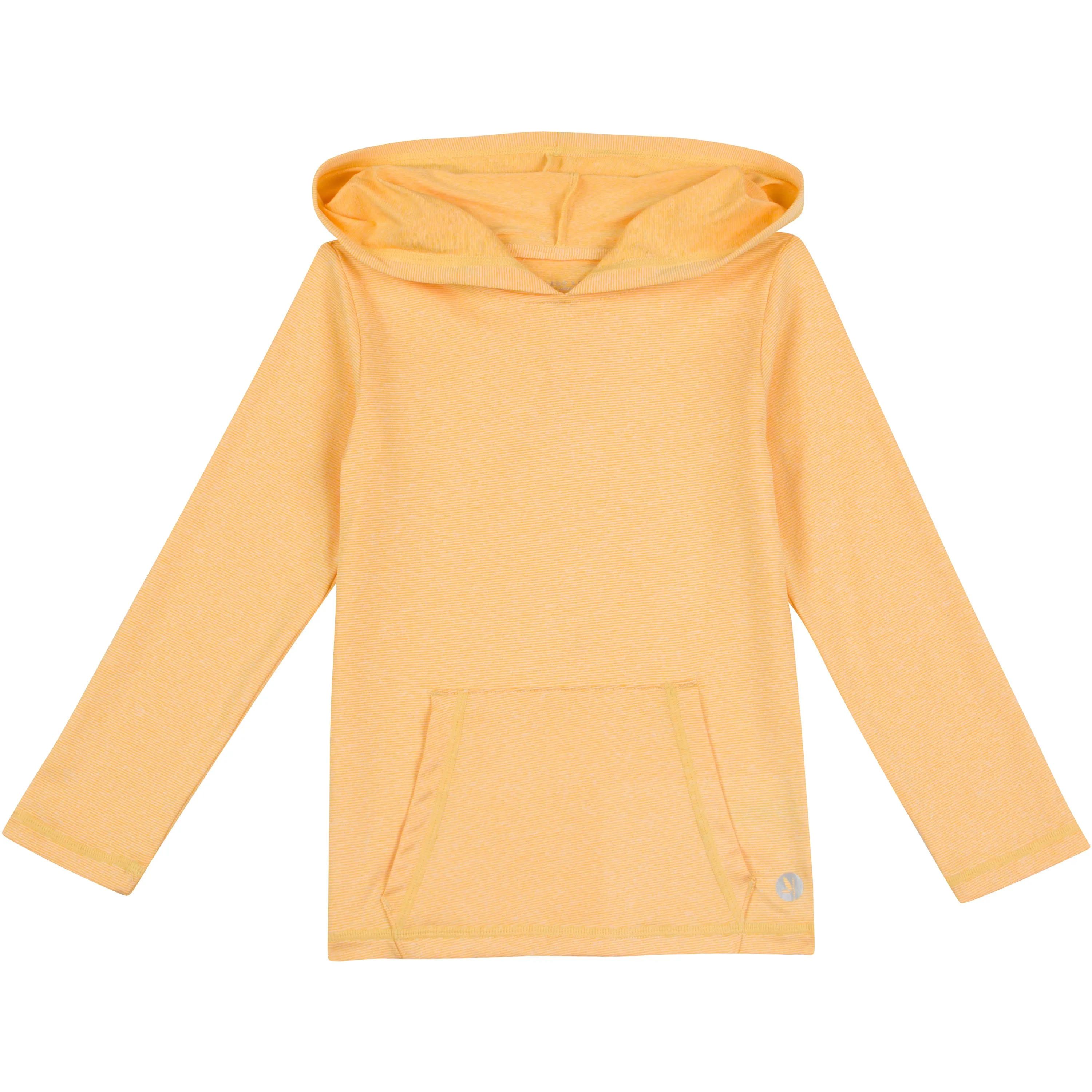 Kids Long Sleeve Hoodie - Daffodil Yellow