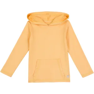 Kids Long Sleeve Hoodie - Daffodil Yellow