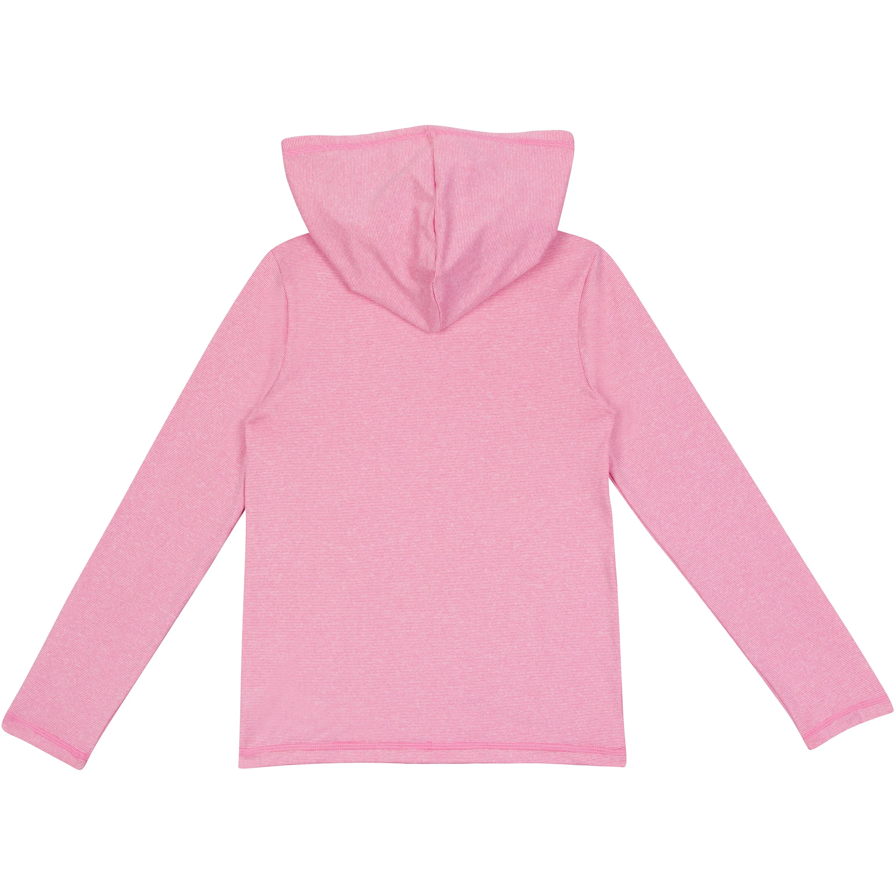Kids Long Sleeve Hoodie - Rose Pink