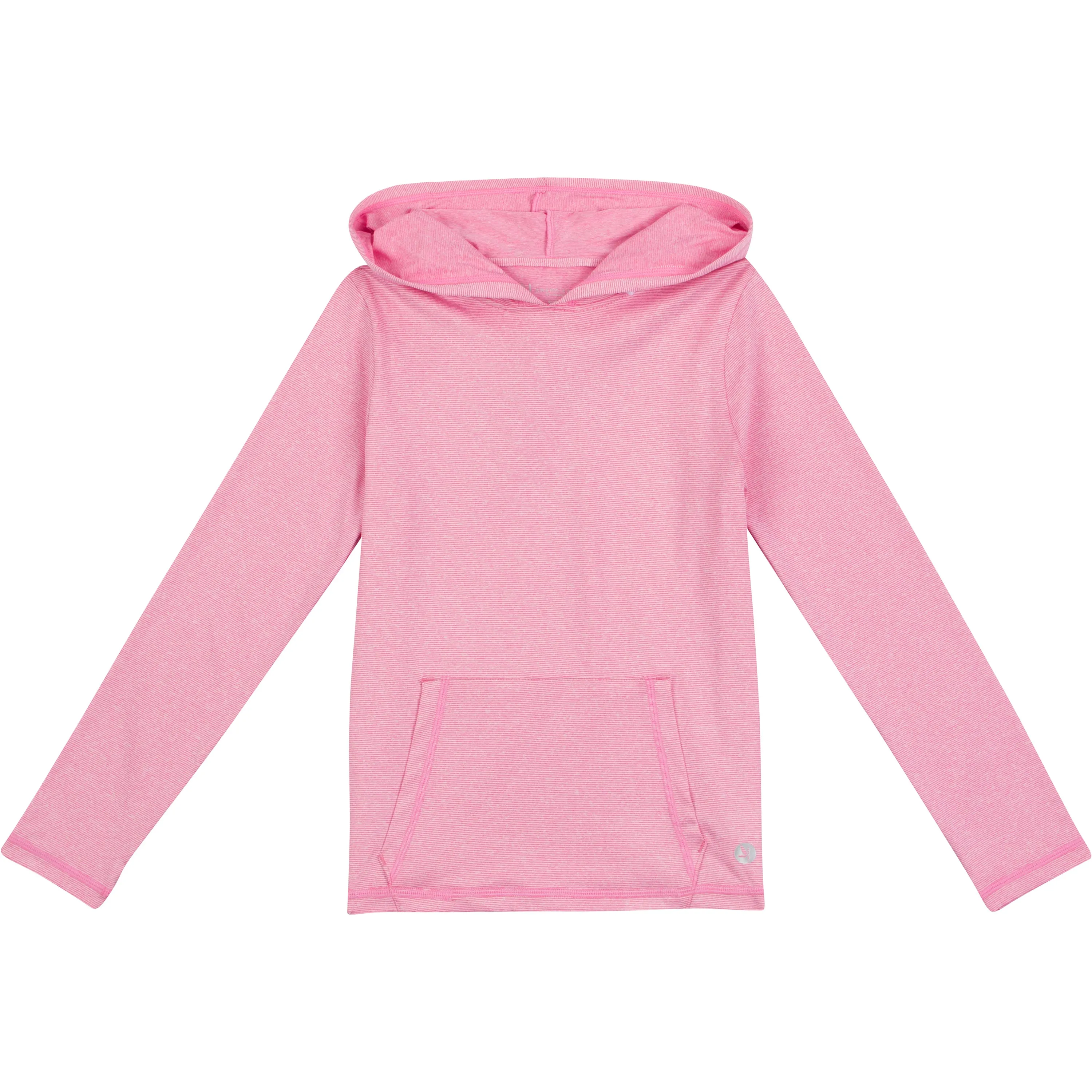 Kids Long Sleeve Hoodie - Rose Pink