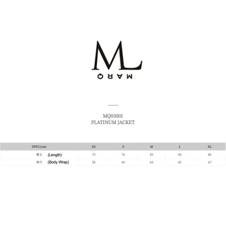 Marqleen Platinum Jacket-TRAPW (Japanese Brand) [UNISEX]