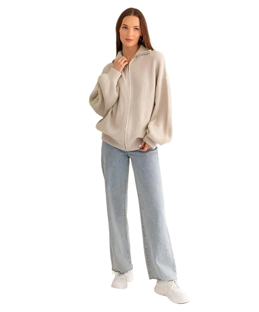 Ollie Oversized Sweater Cardigan