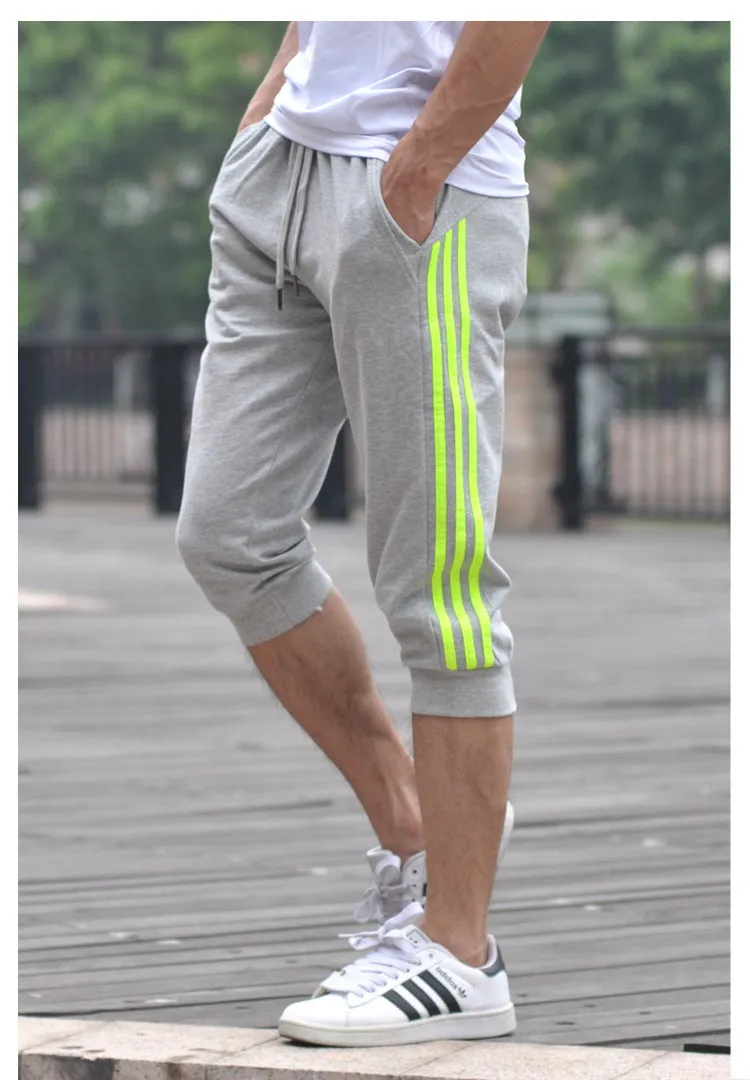 Slim-Fit Pants Slim Look Cropped Trendy Beach Pants