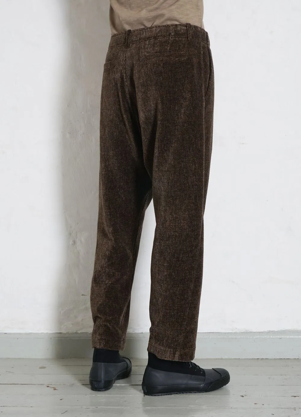 TRYGVE | Wide Cut Cropped Trousers | Amadeus