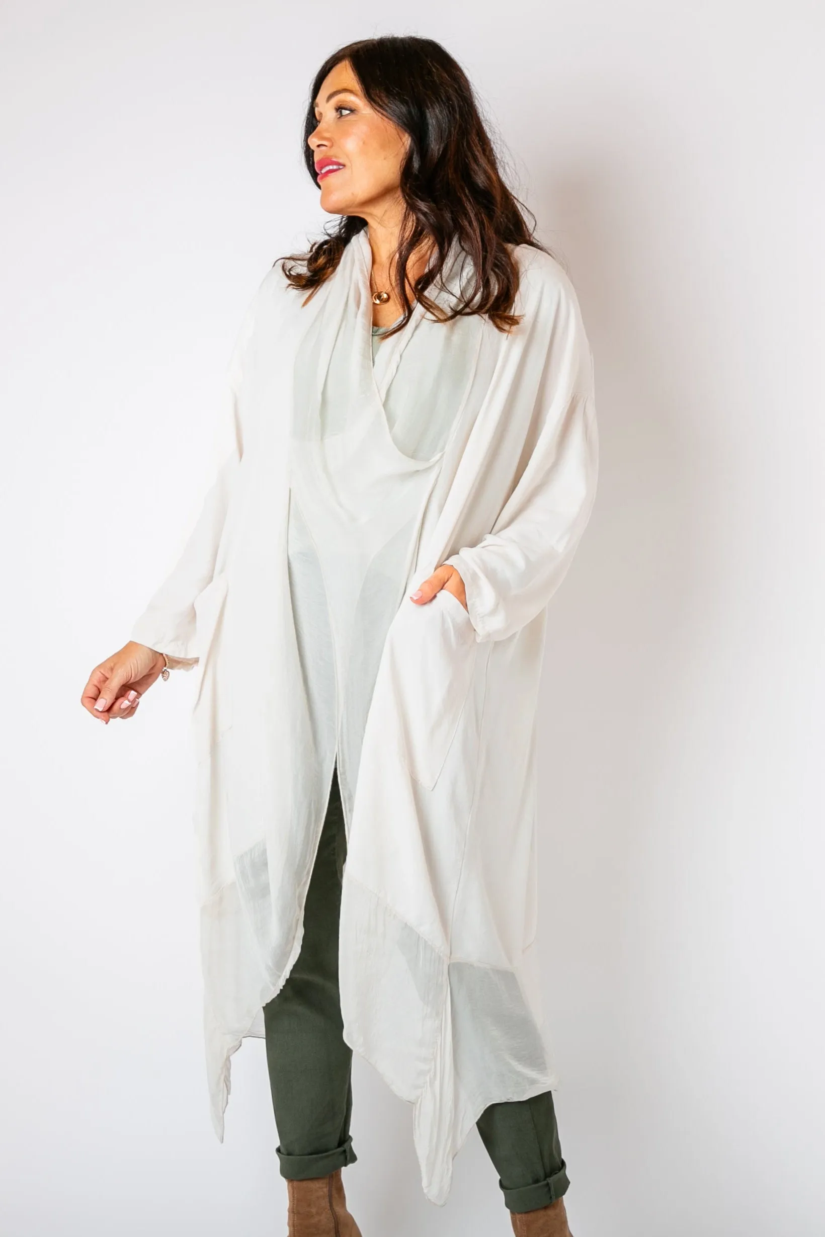 Two Pocket Crossover Tunic